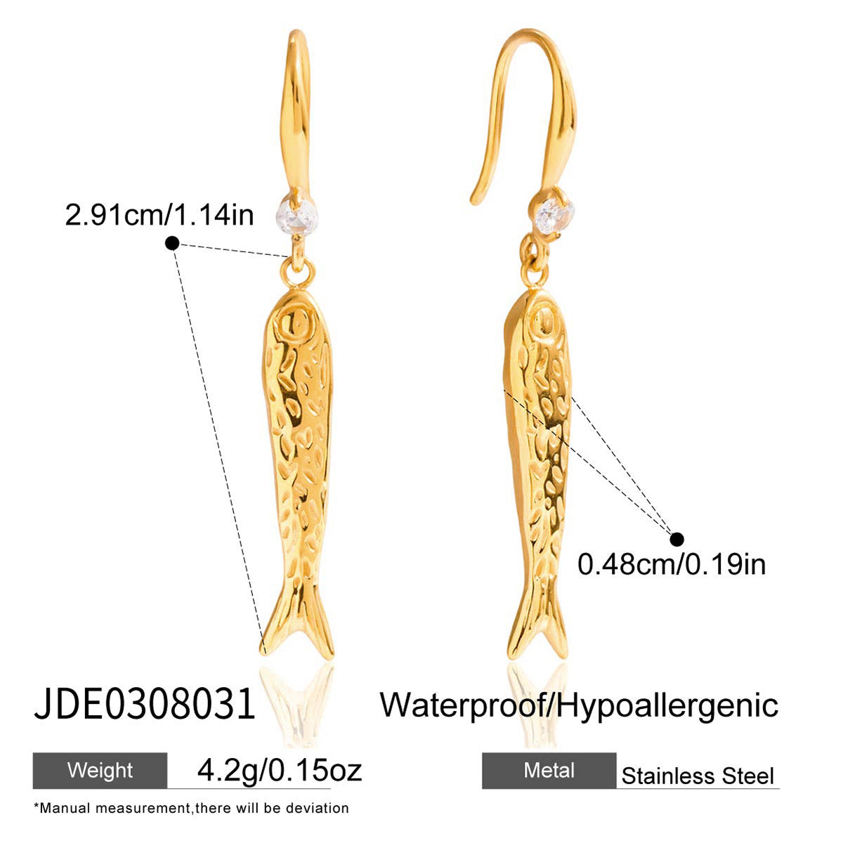 Sardine Earrings