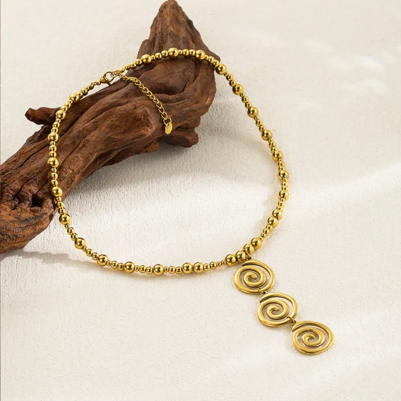 Twirl Charm Necklace
