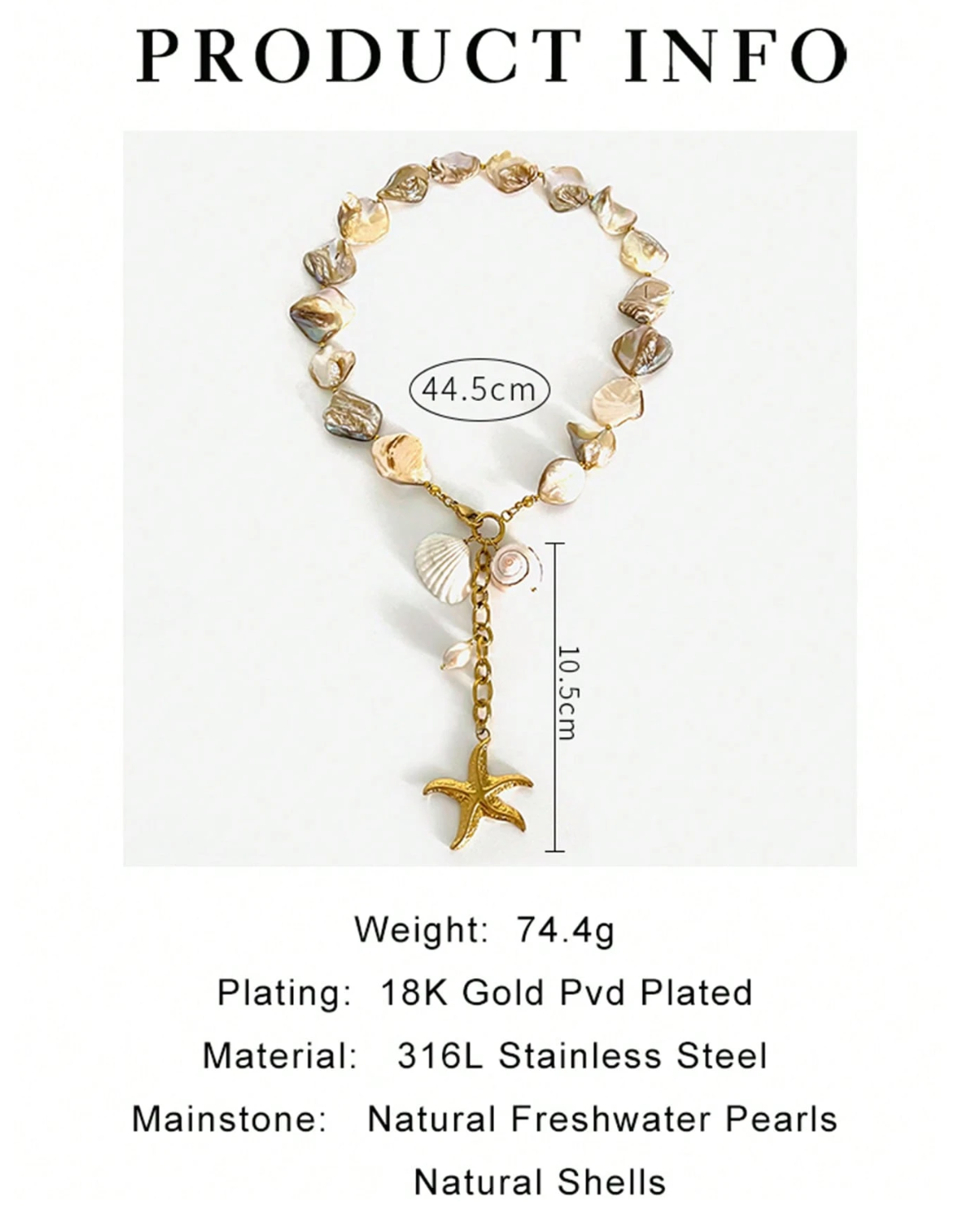 World of the Sea Necklace