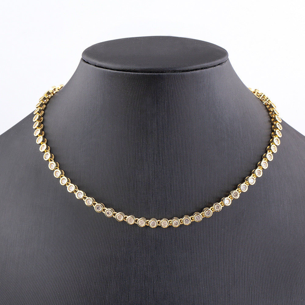 Aurora Tennis Necklace