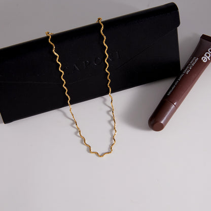 Wave Chain Necklace