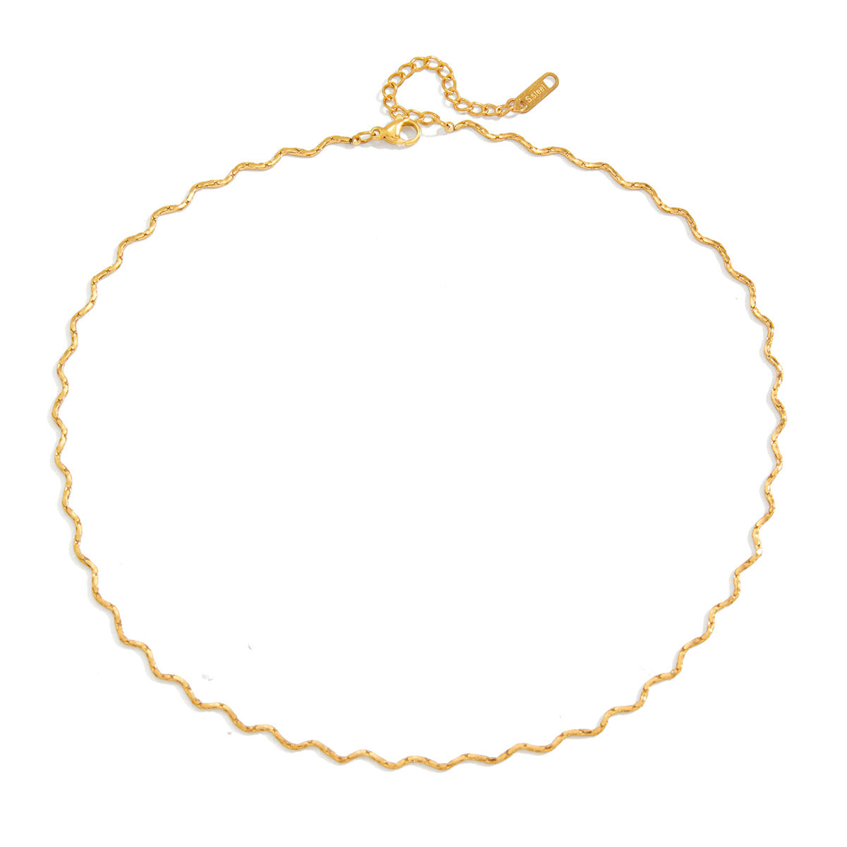 Wave Chain Necklace