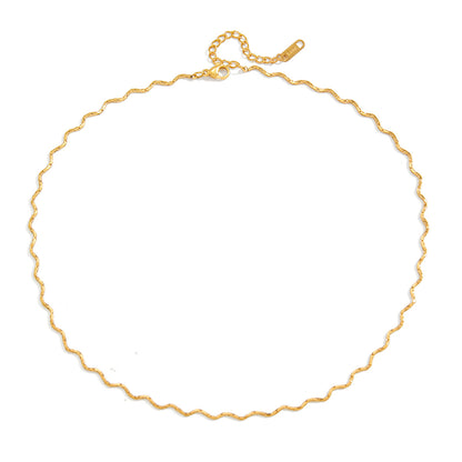 Wave Chain Necklace
