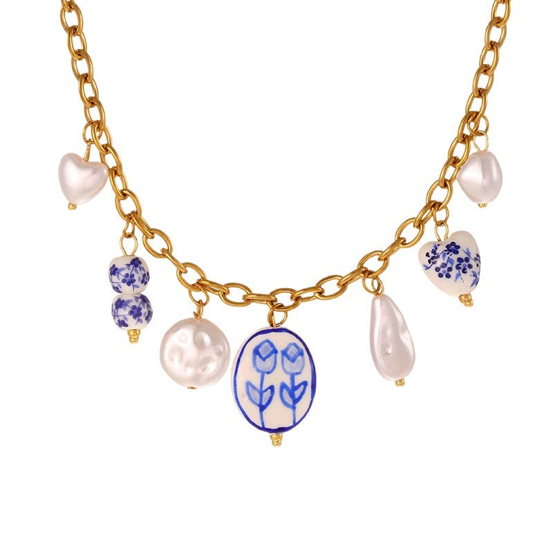 Santorini Charm Necklace