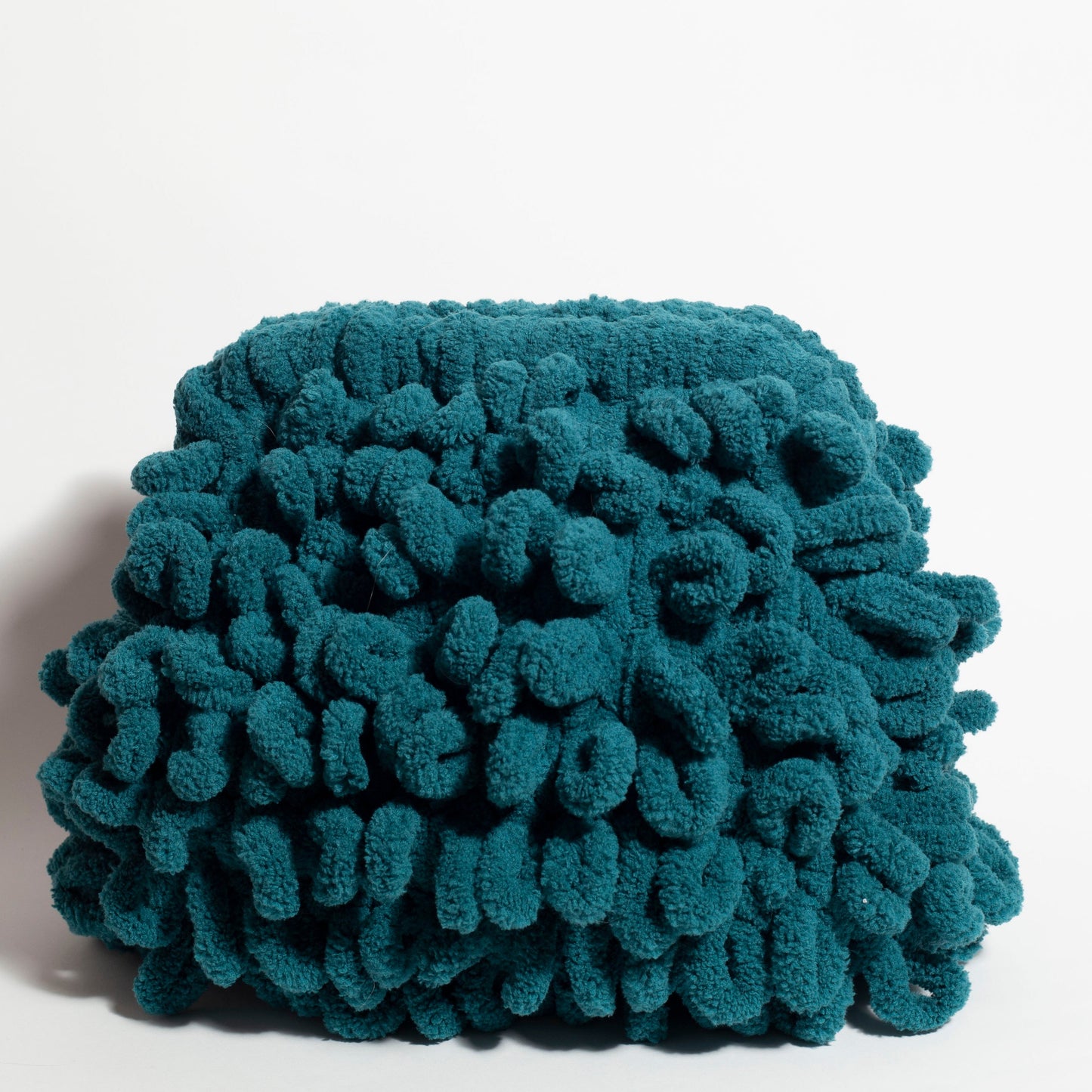 Petrol Blue Puffy Bag