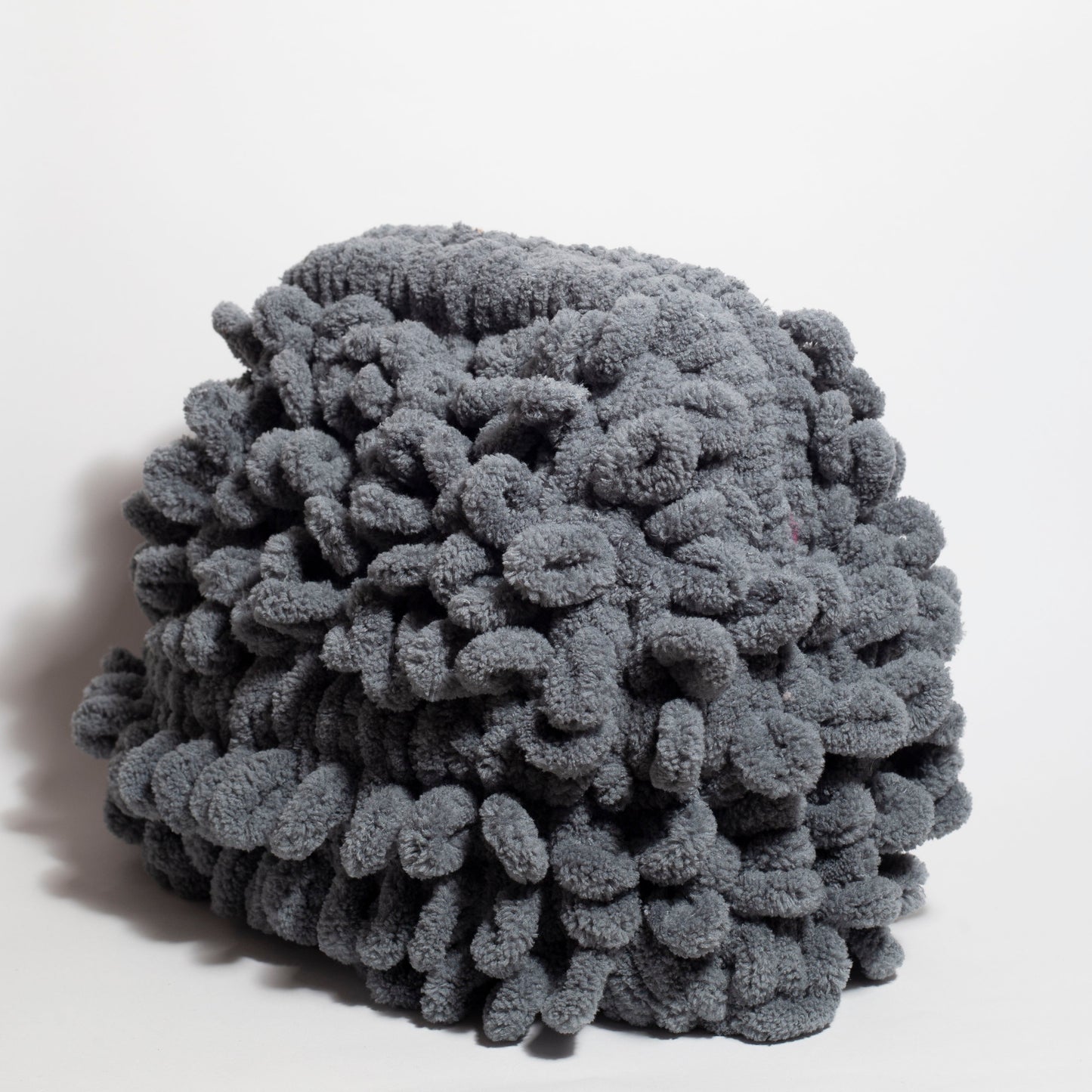 Charcoal Puffy Bag