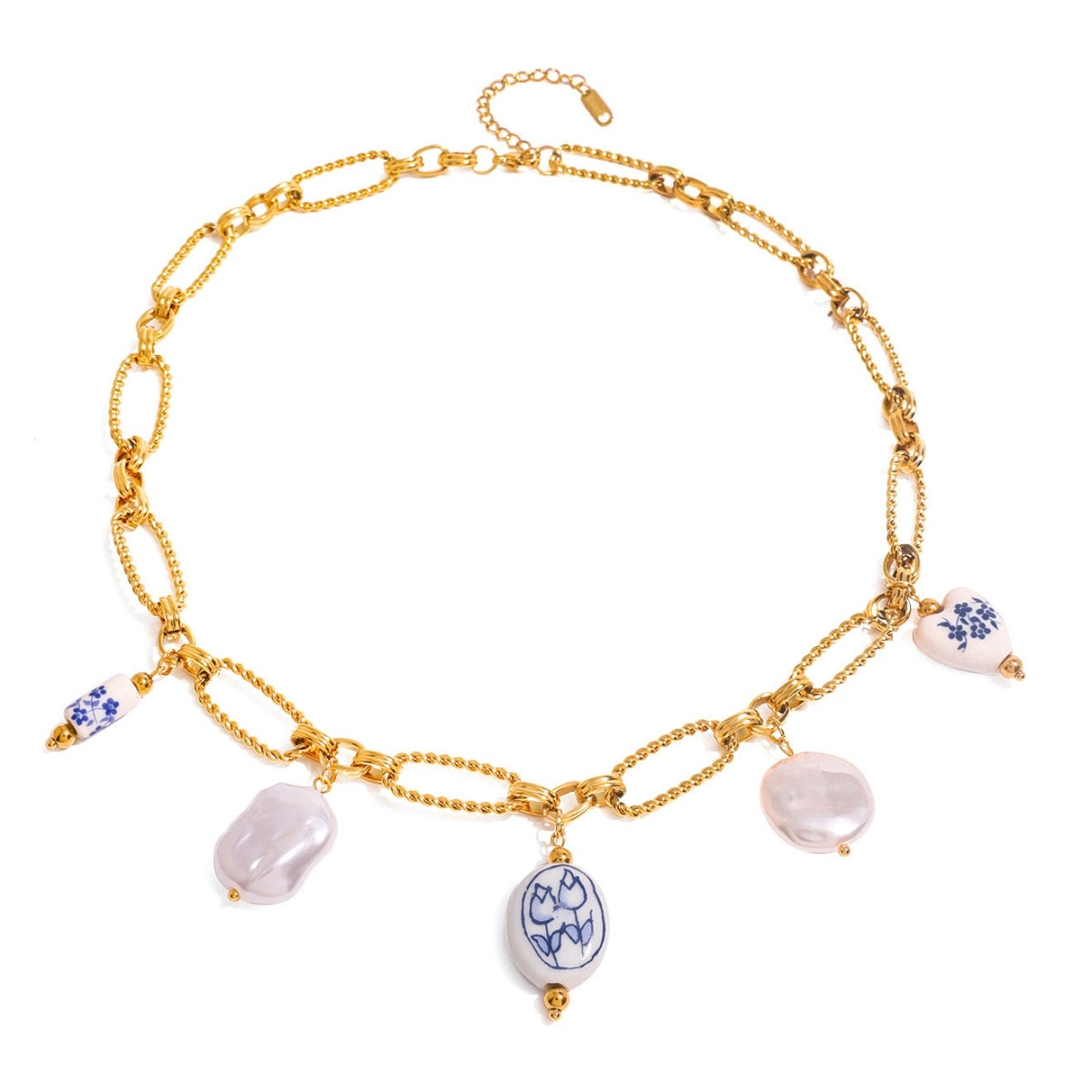Mykonos Charm Necklace
