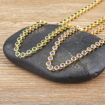 Aurora Tennis Necklace