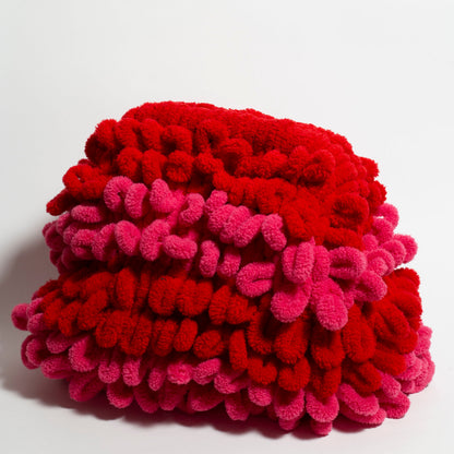 Raspberry Pink Puffy Bag