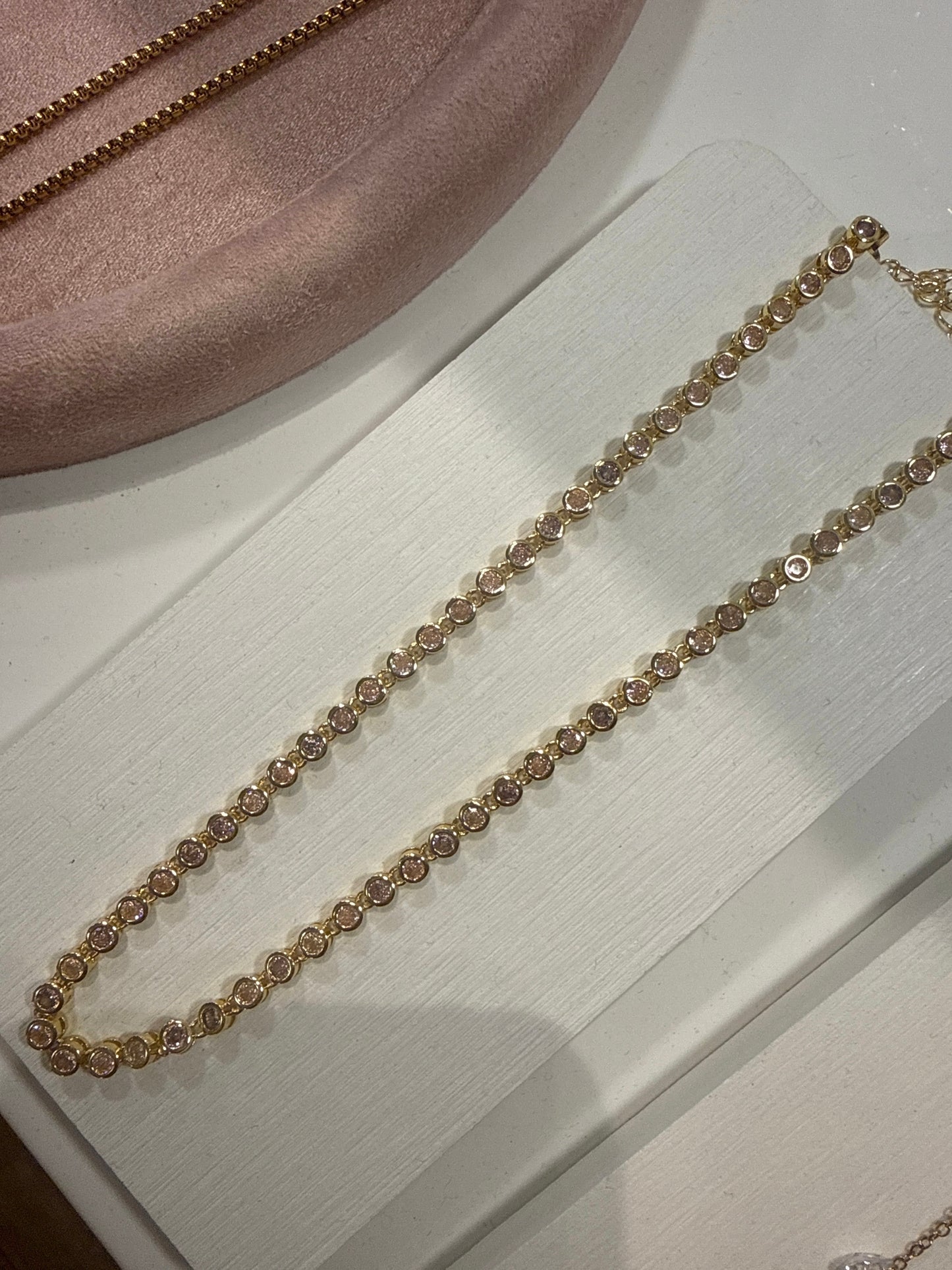 Aurora Tennis Necklace