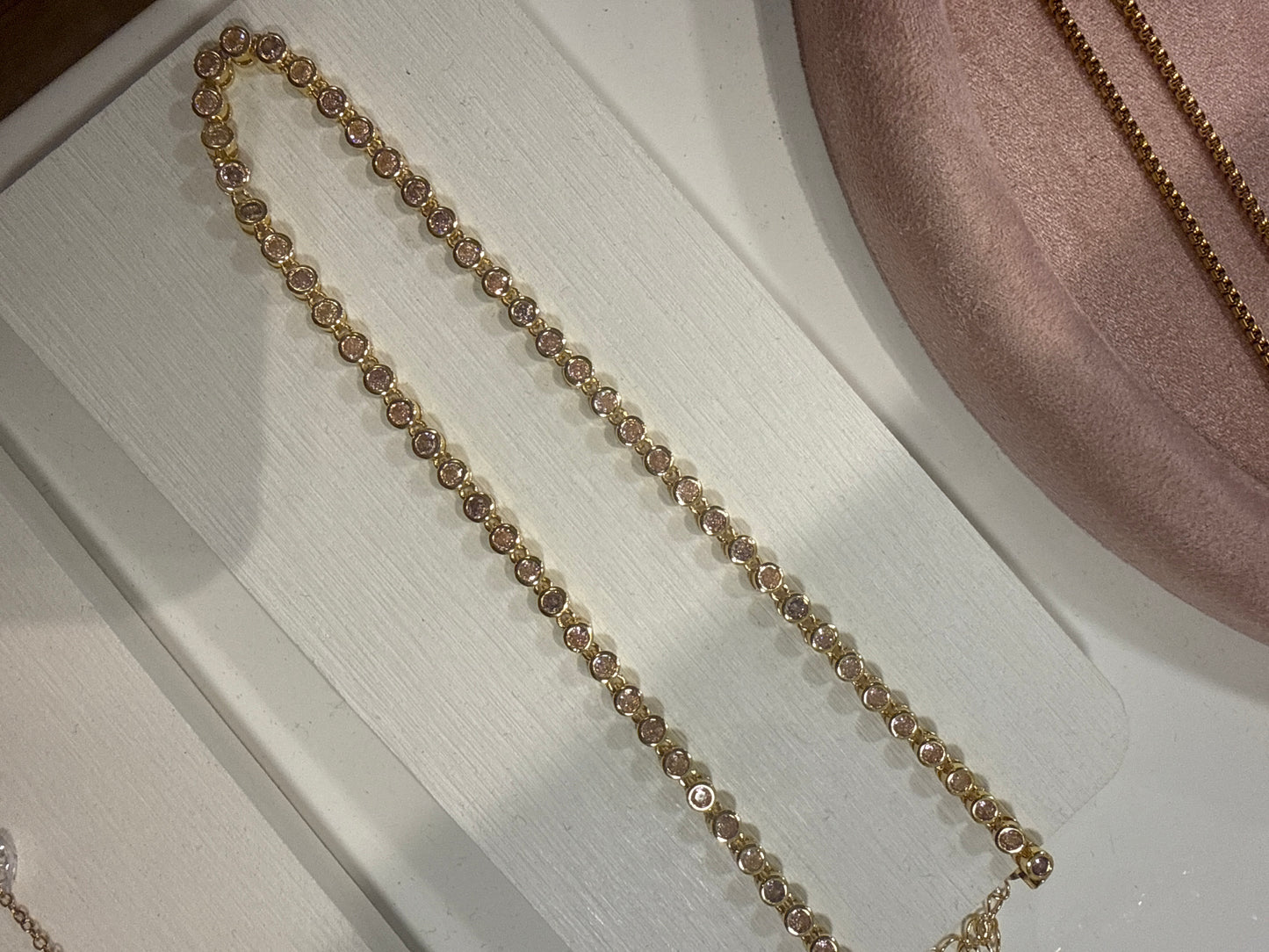 Aurora Tennis Necklace