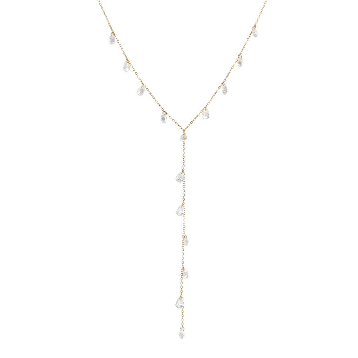Crystal Drop Necklace