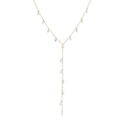 Crystal Drop Necklace