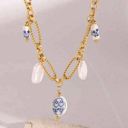 Mykonos Charm Necklace