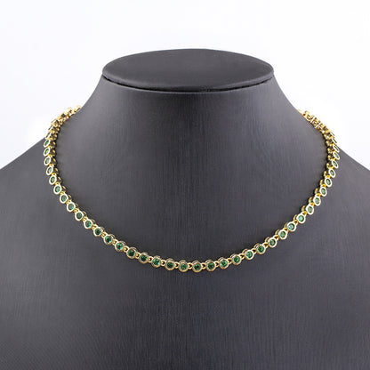 Aurora Tennis Necklace