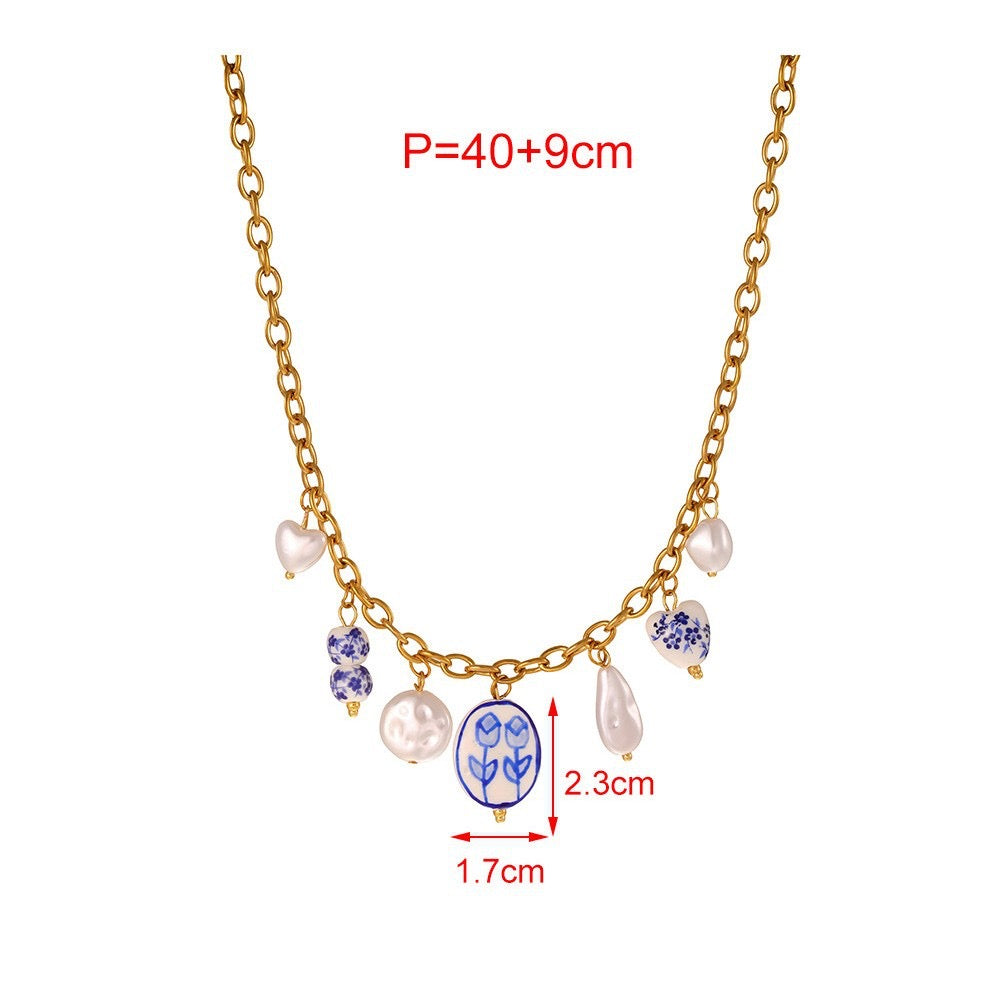 Santorini Charm Necklace