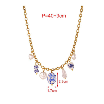 Santorini Charm Necklace