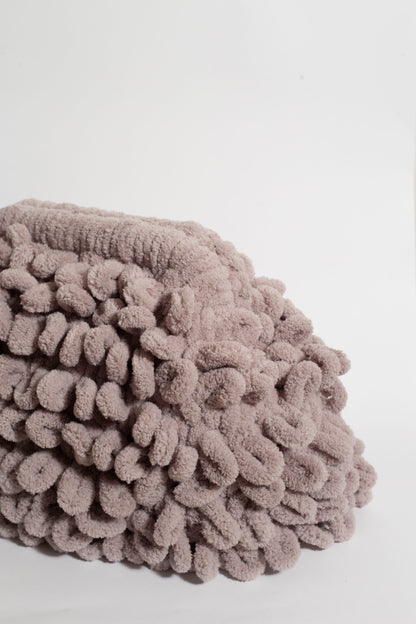 Greige Puffy Bag