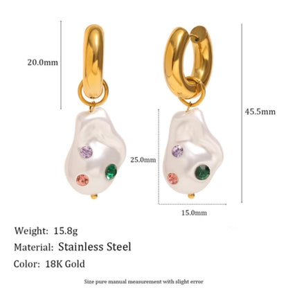 Confetti Enamel Earrings 🎨