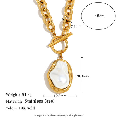 Baroque Pearl Necklace