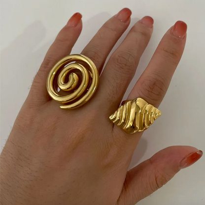 Oversize Stylish Design Ring