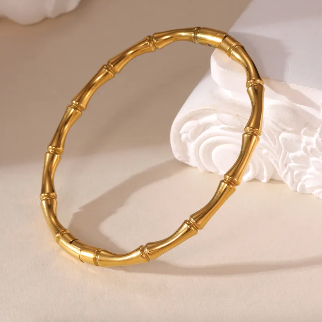 Bamboo Design Bangle