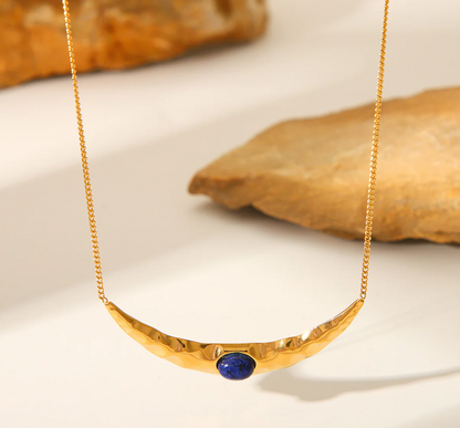 Celestial Boho Gold Necklace