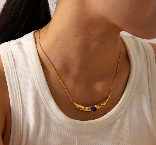 Celestial Boho Gold Necklace