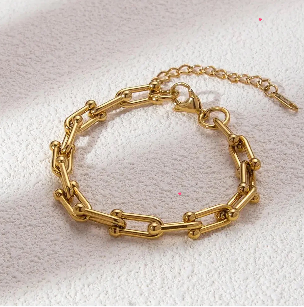 Horseshoe Chain Bracelet