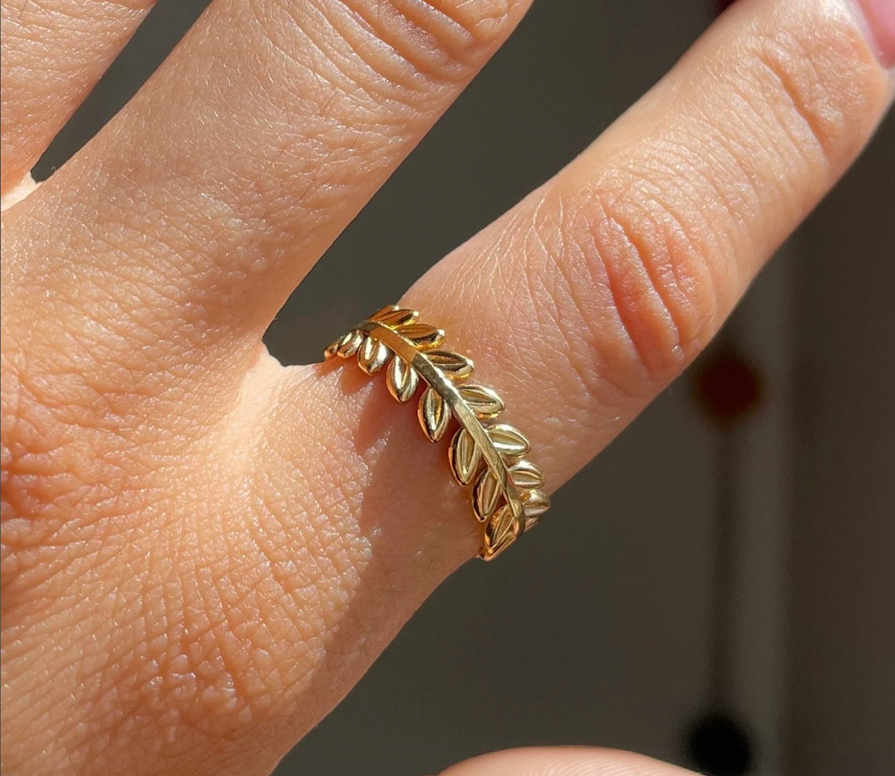 Greek Crown Adjustable Ring