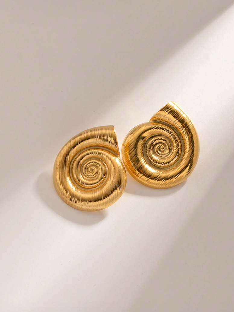 Shell Design Earrings