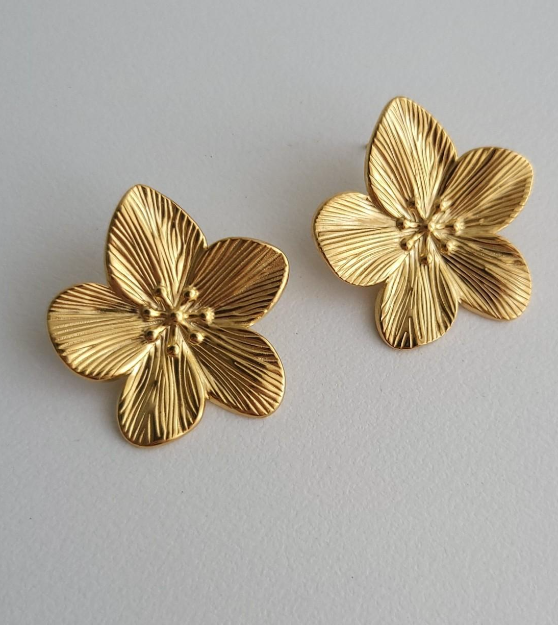 Flowers Design Earring