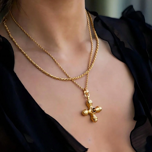 Cross Design Necklace