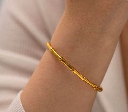 Bamboo Design Bangle