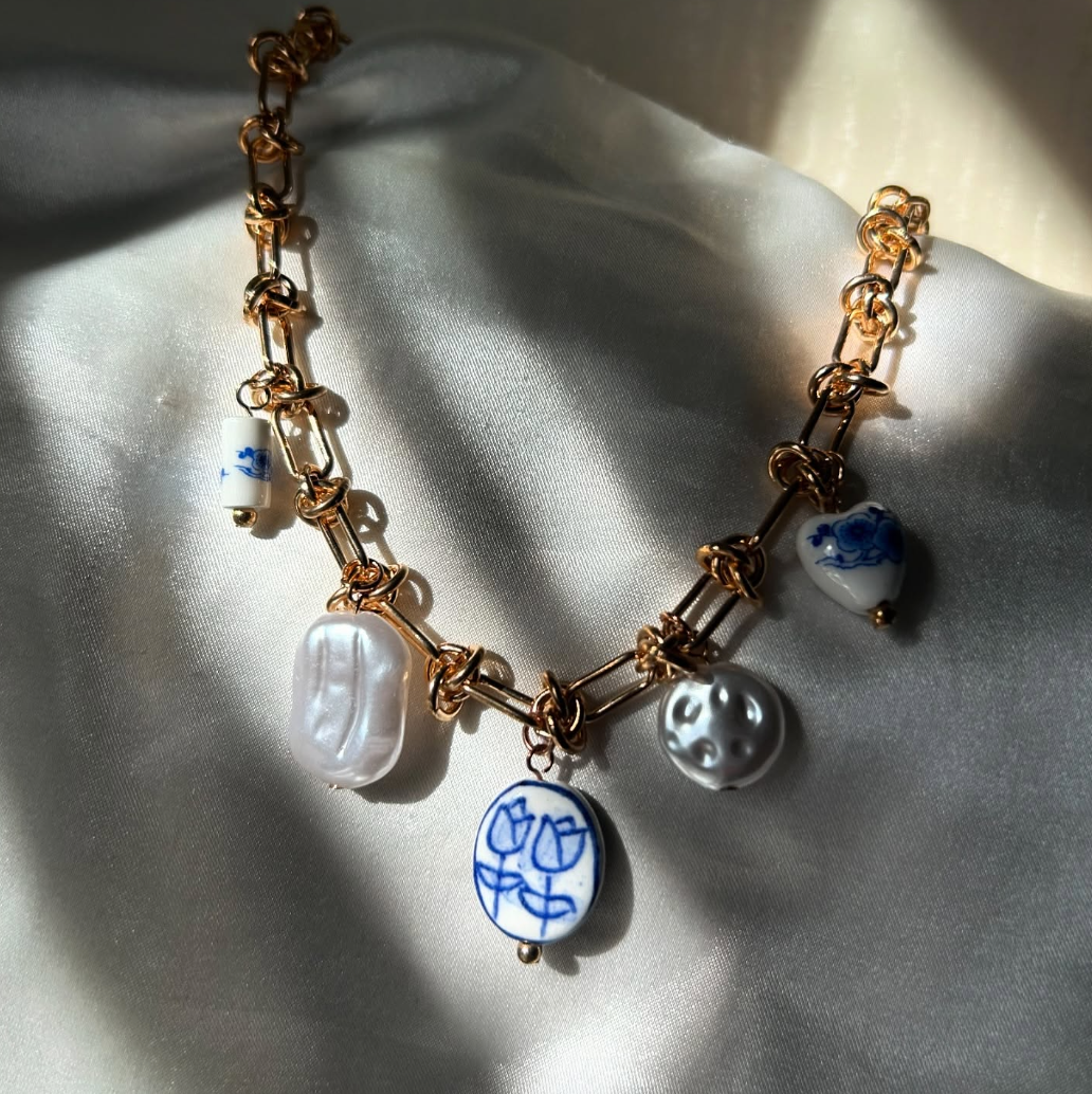 Celestial Delft Necklace