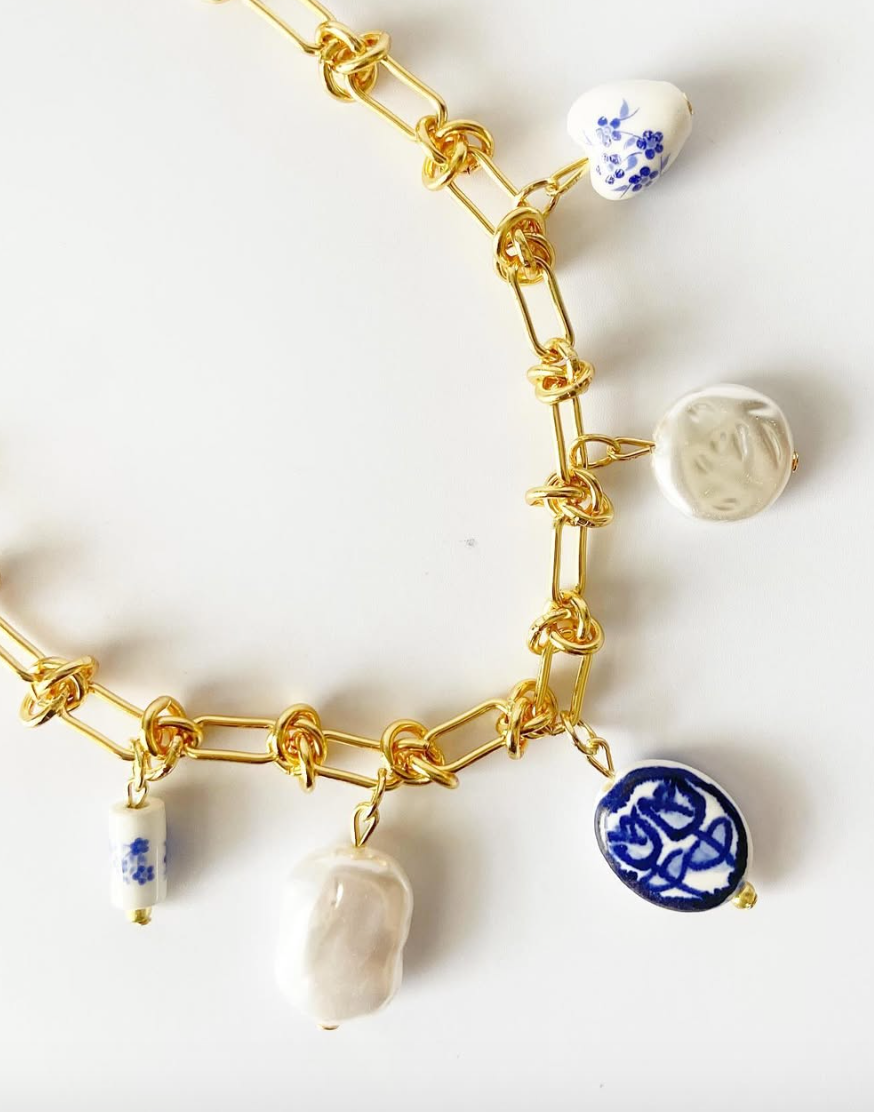Celestial Delft Necklace