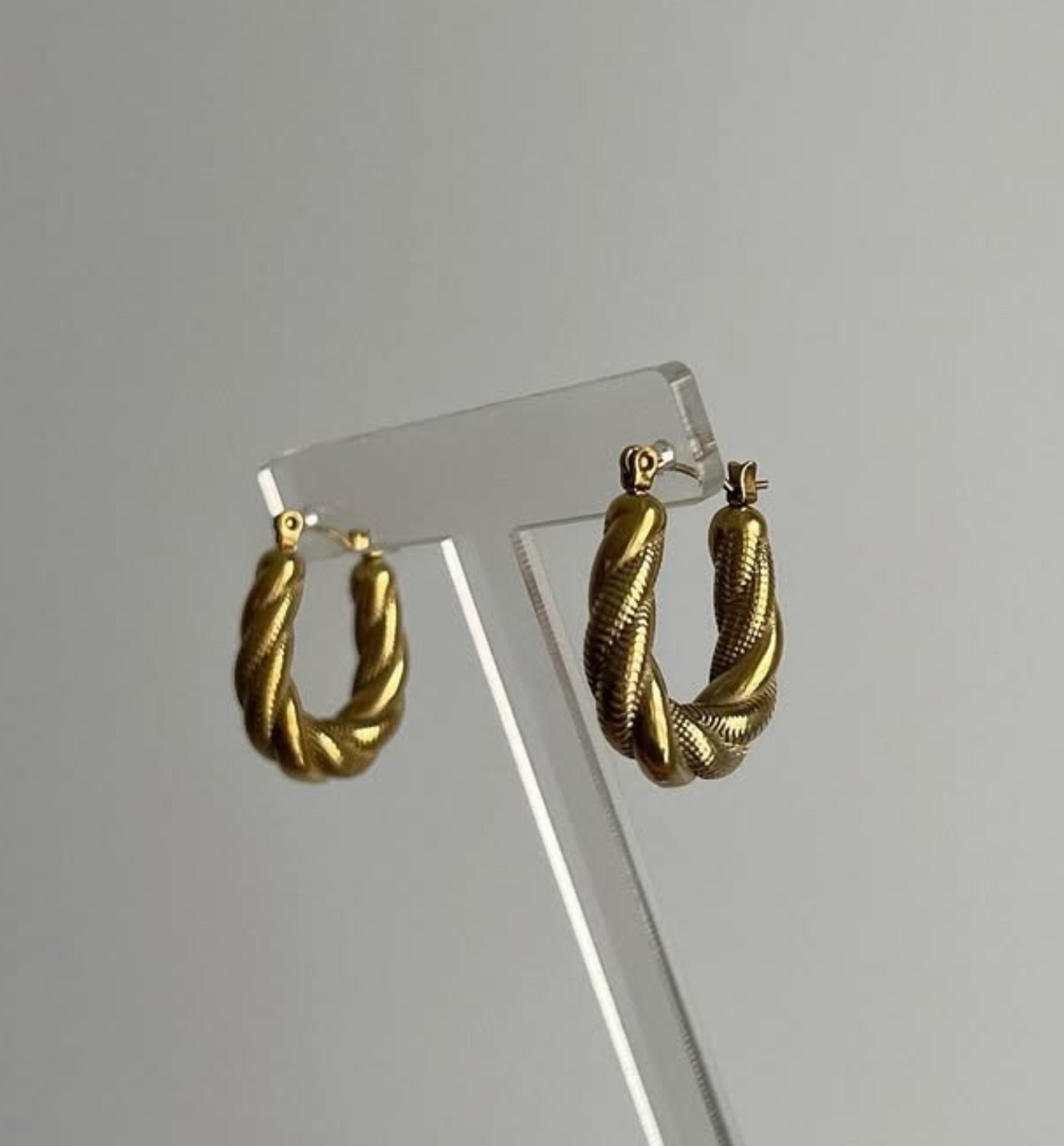 Rope Spiral Earring