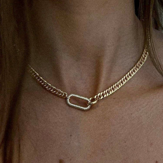 Gold Link Necklace