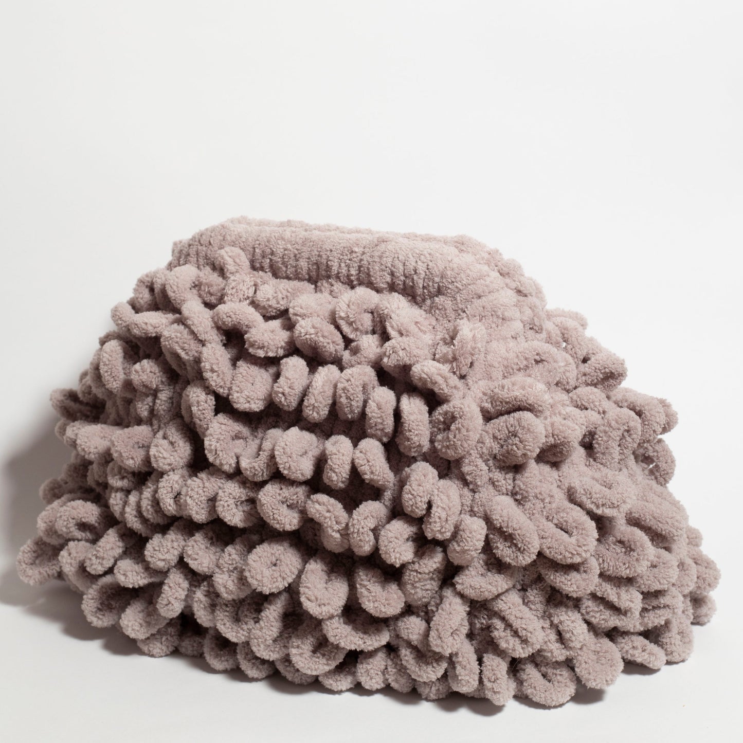 Greige Puffy Bag